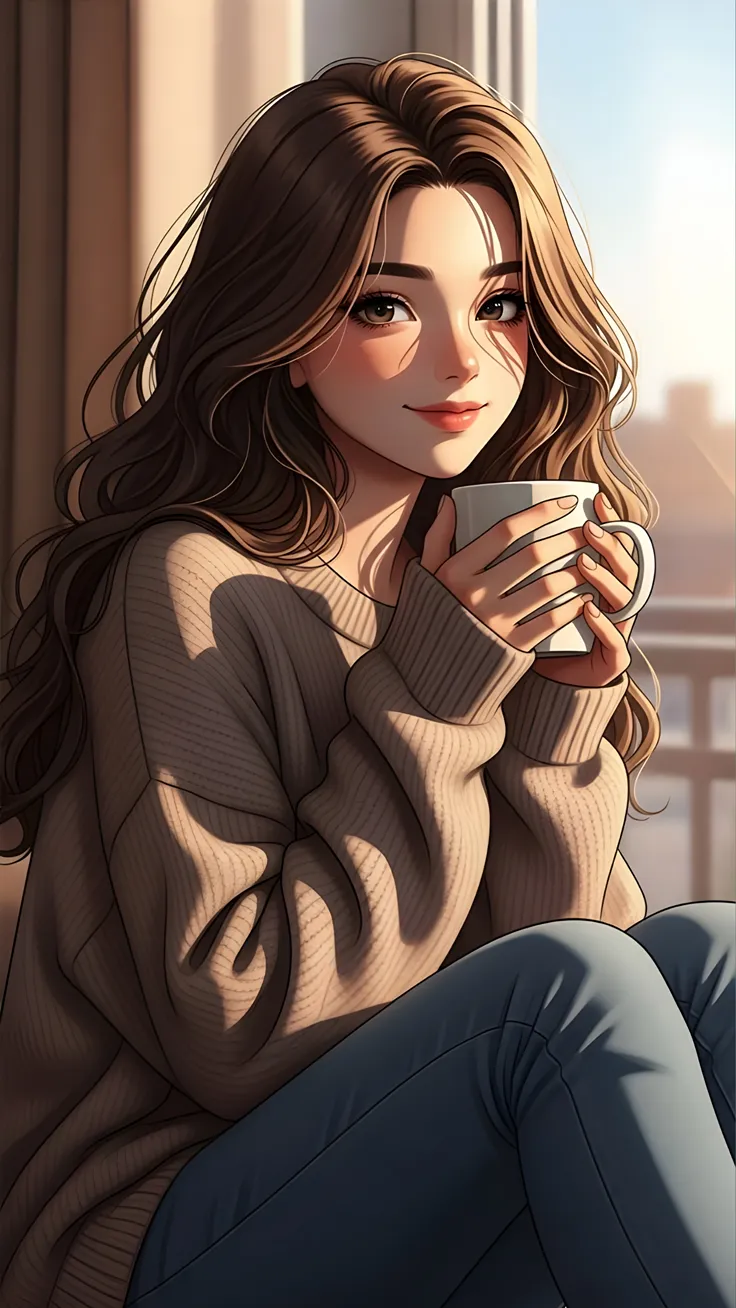 Cozy Dreams Glow Peace in Every Moment