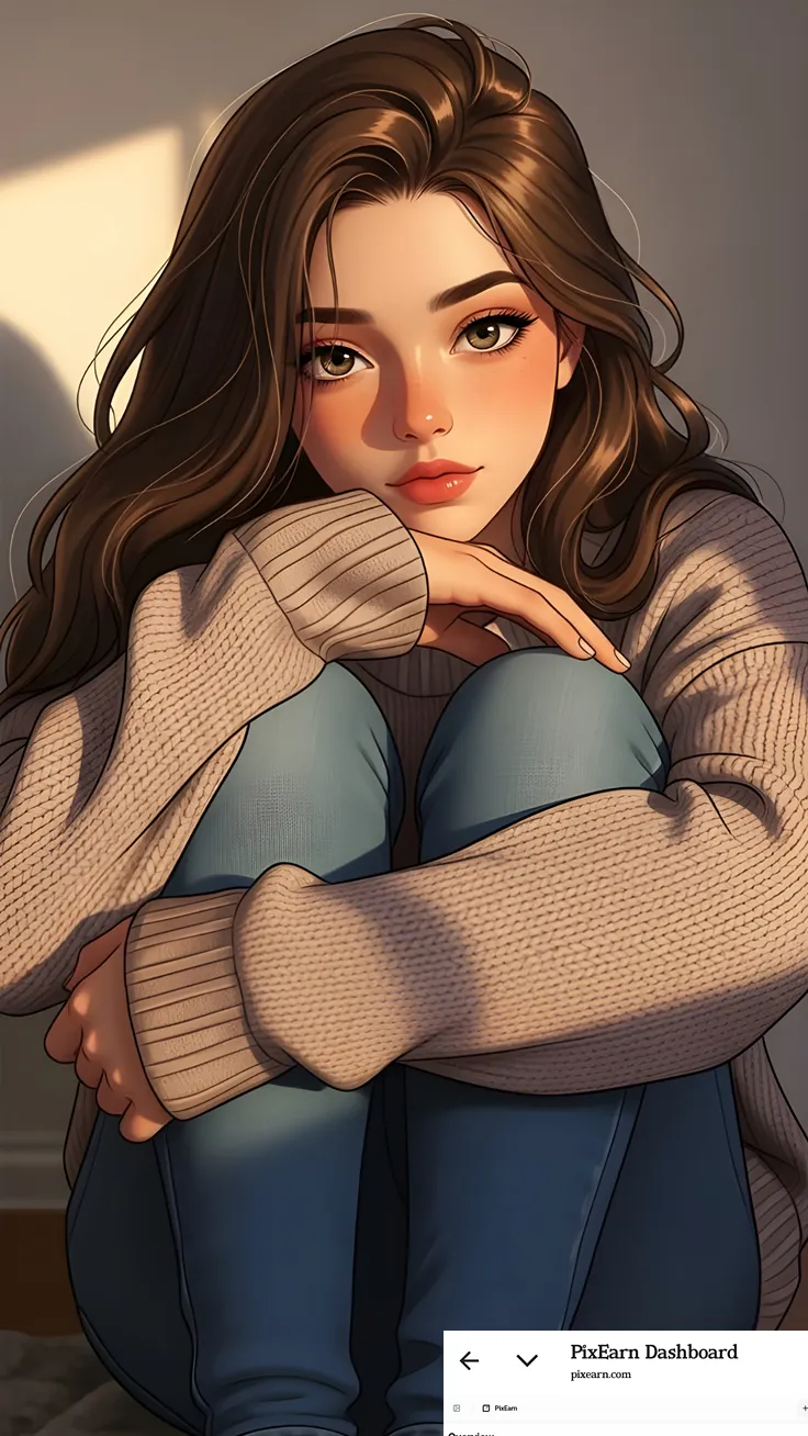 Cozy Dreams Glow Peace in Every Moment