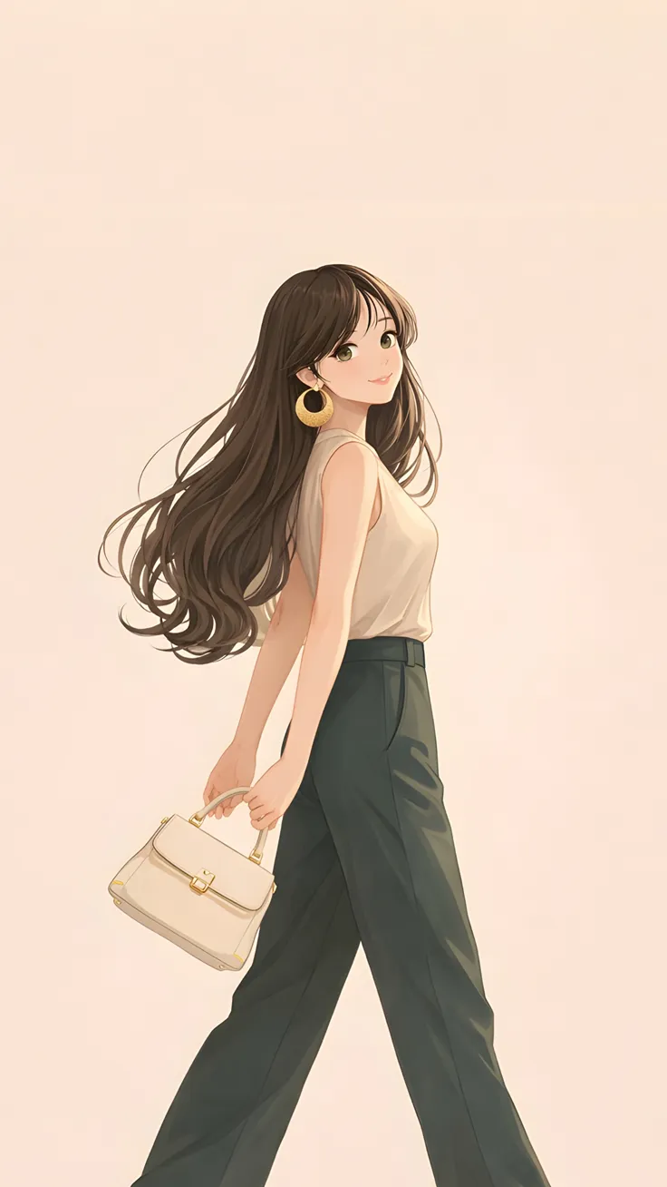 Soft Strength in Motion Anime girls