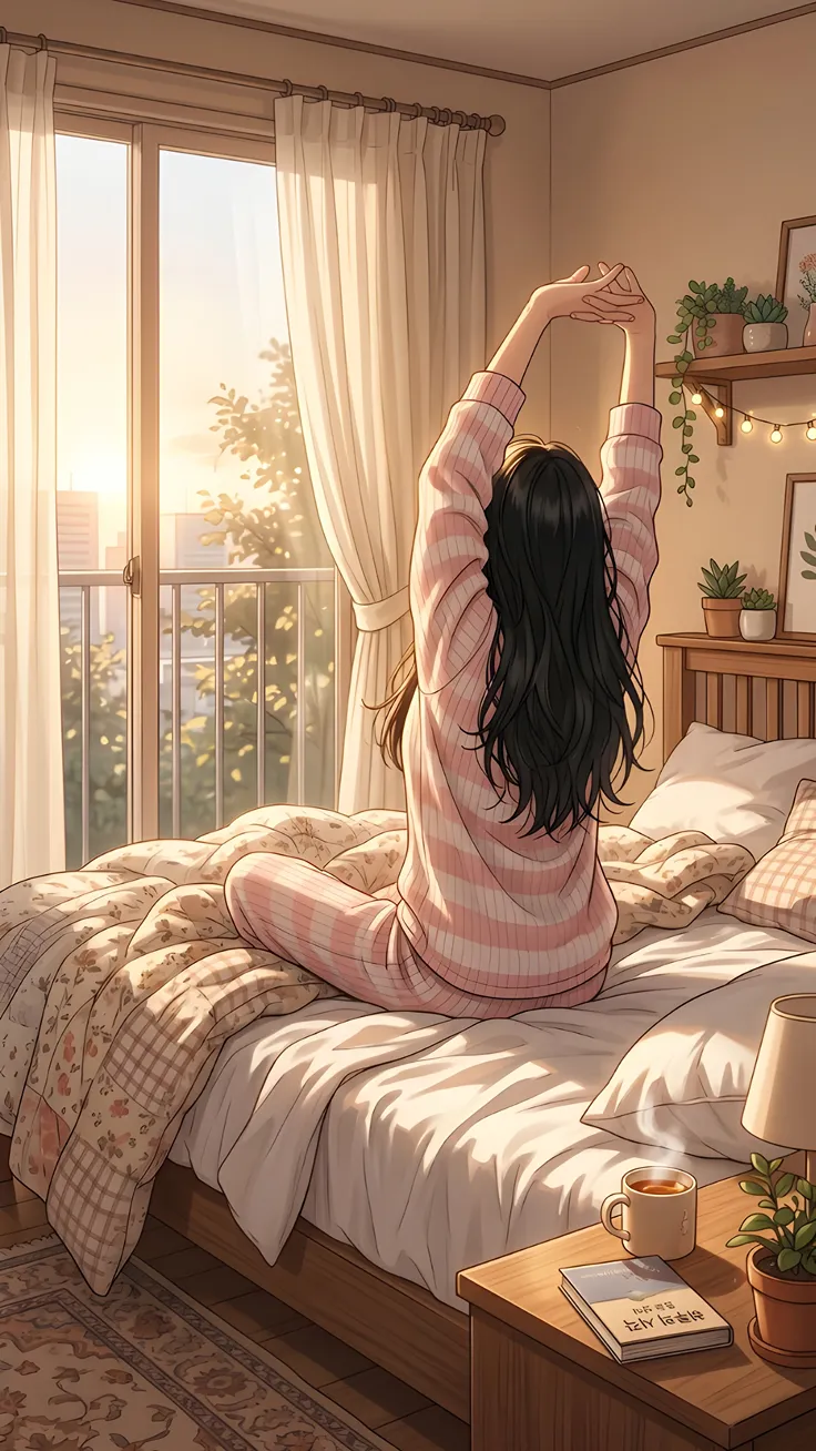 Aesthetic Korean Girl Daily Lifestyle Routine  From Peaceful Morning to Cozy Night