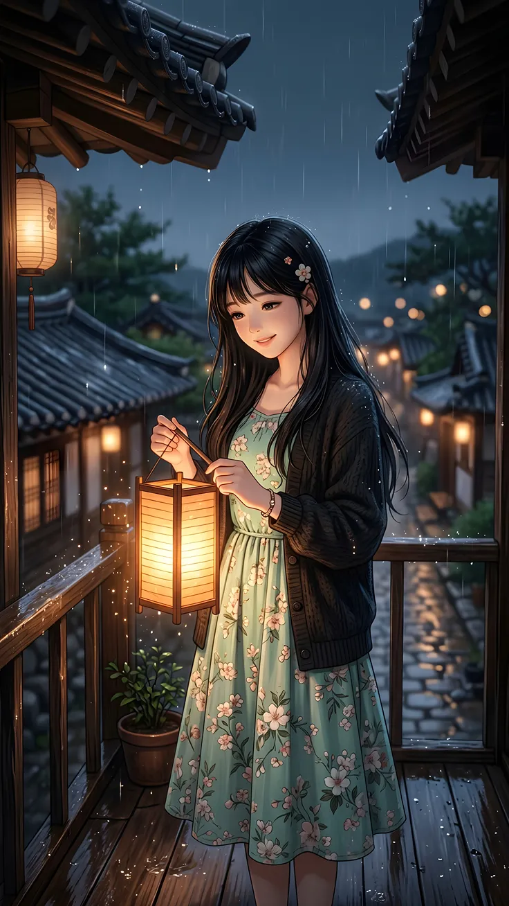 🌸 Crystal Flower Dreams  Beautiful Korean Anime Girl Bouquet Collection ✨