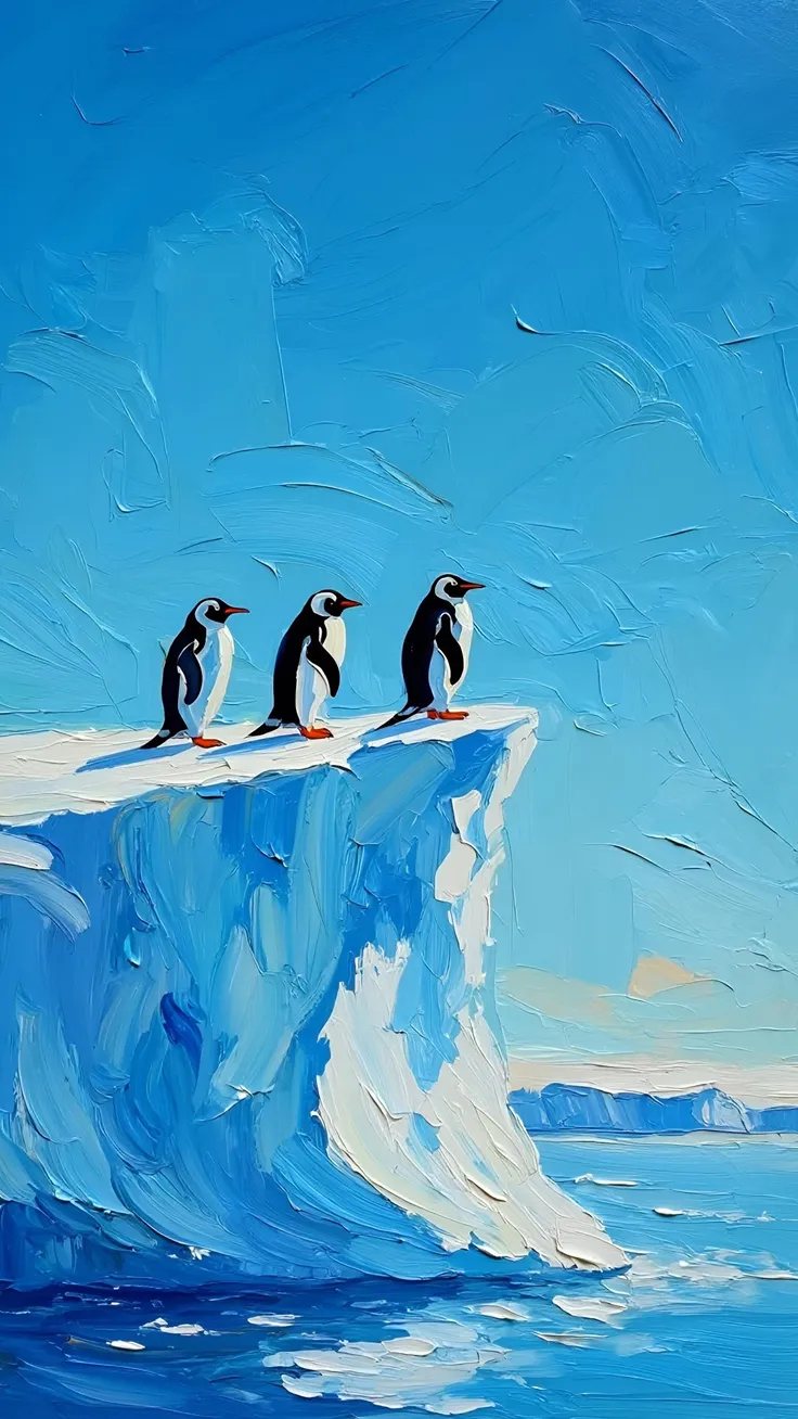 He Made it! ❄️🐧✨