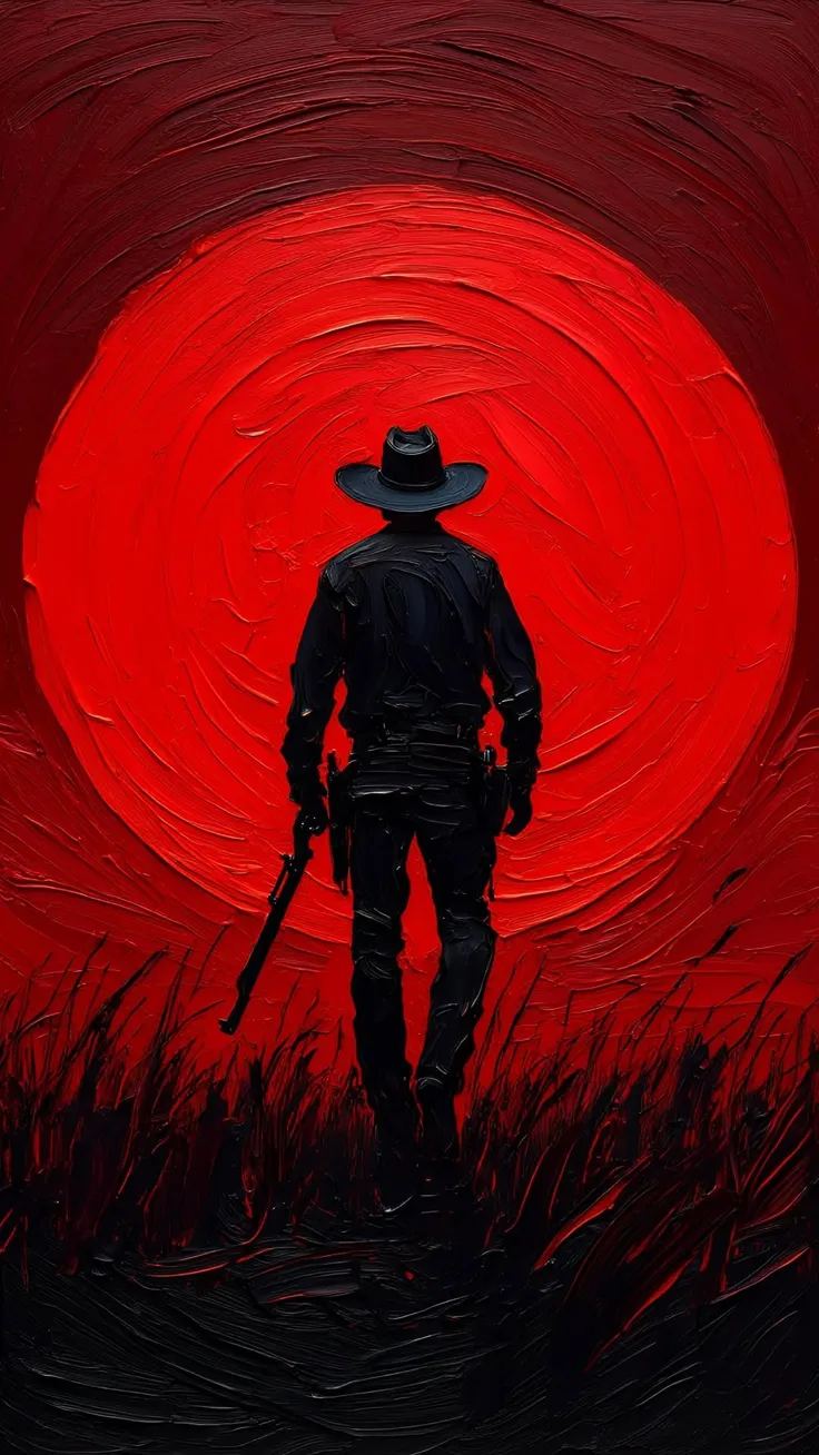 Dusk painted in silence 🌒🎨🐎✨