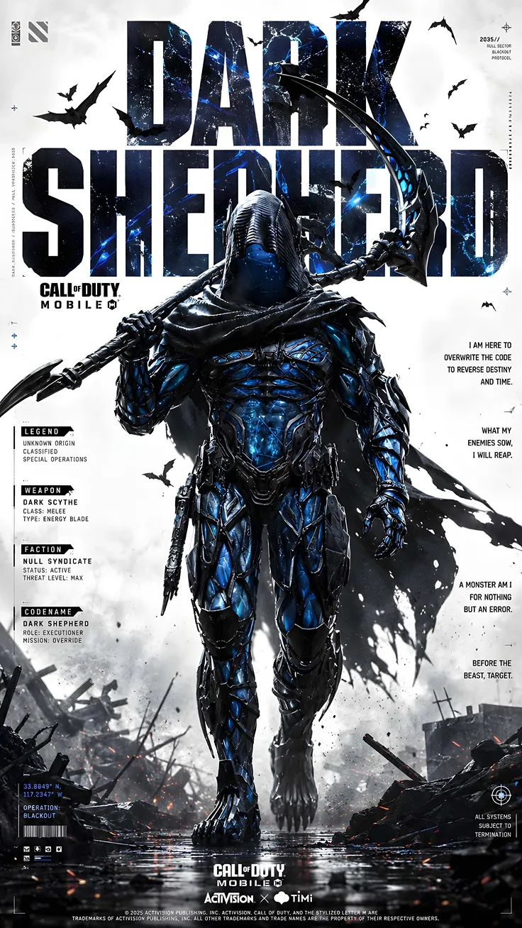 Mythic Dark Shepherd Call of Duty Mobile