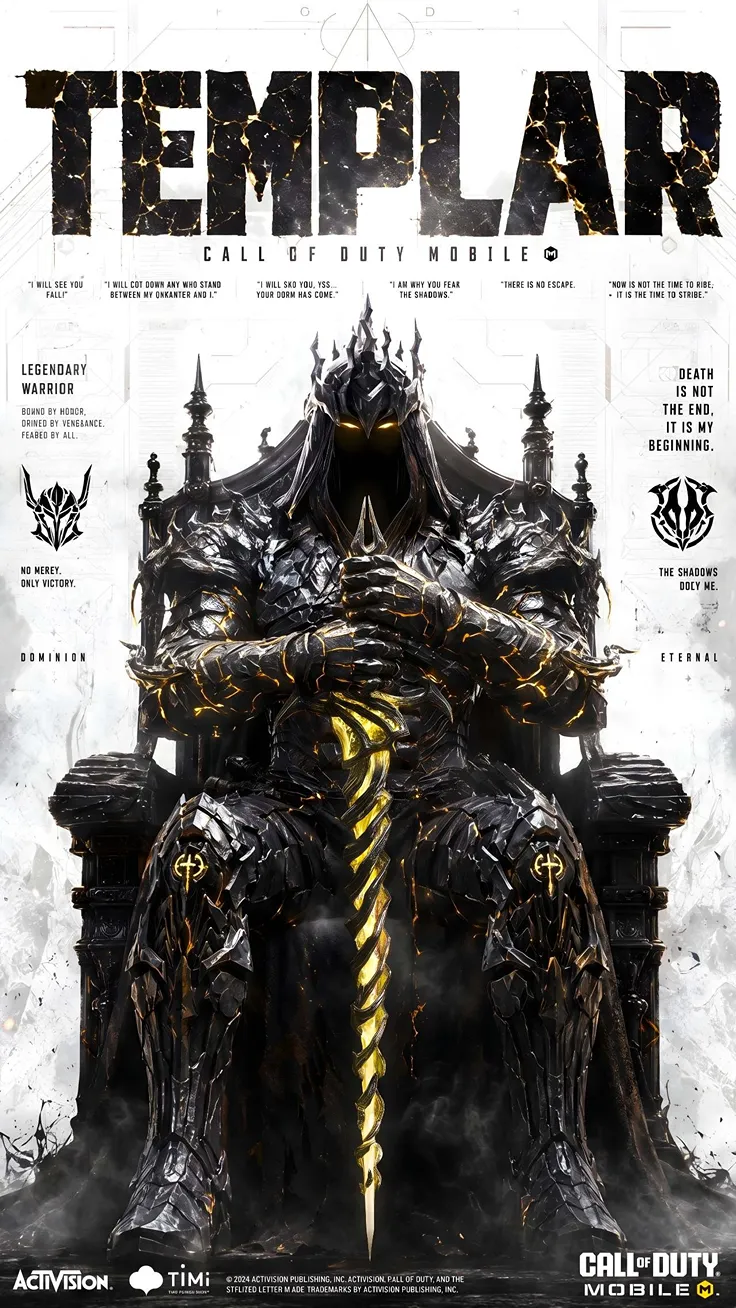 Mythic Templar Call of Duty Mobile