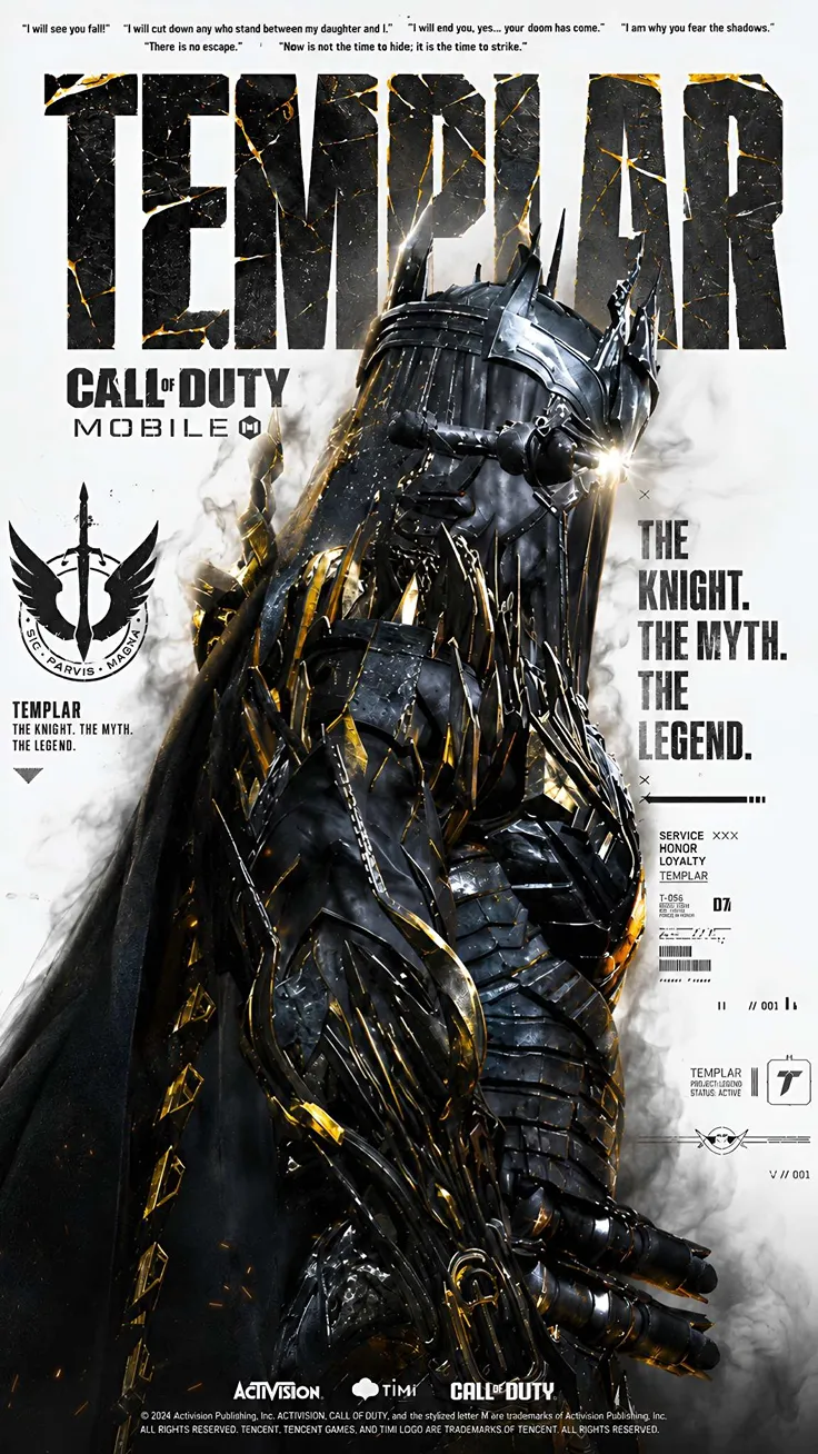 Mythic Templar Call of Duty Mobile