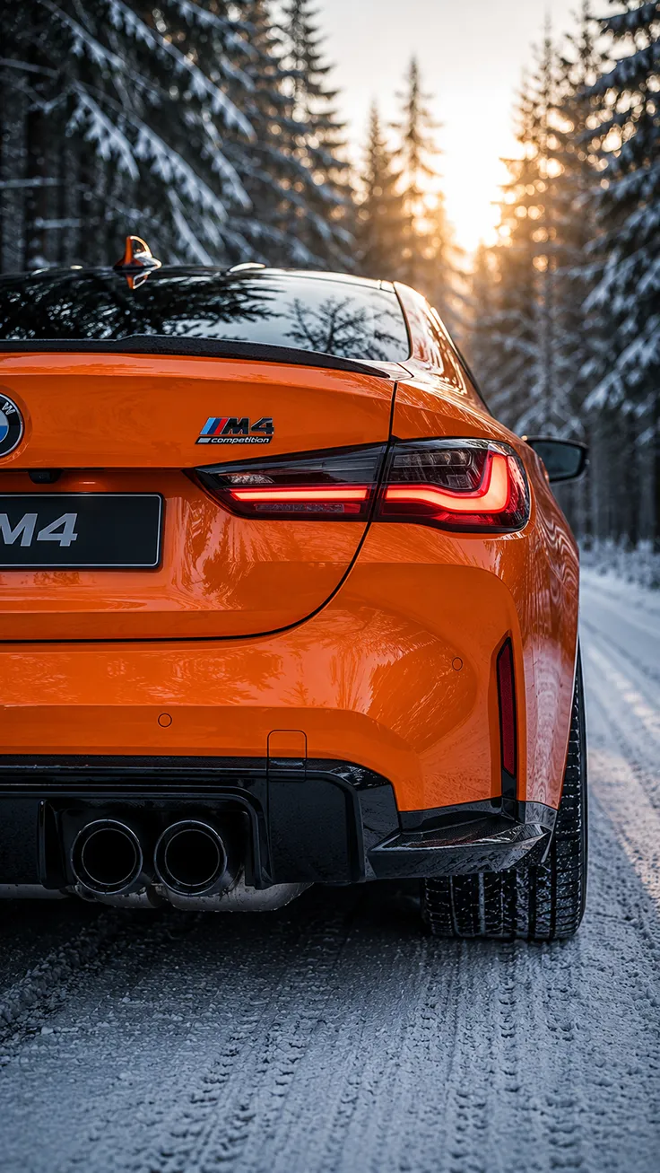 Orange fire in a frozen world ❤️‍🔥❄️