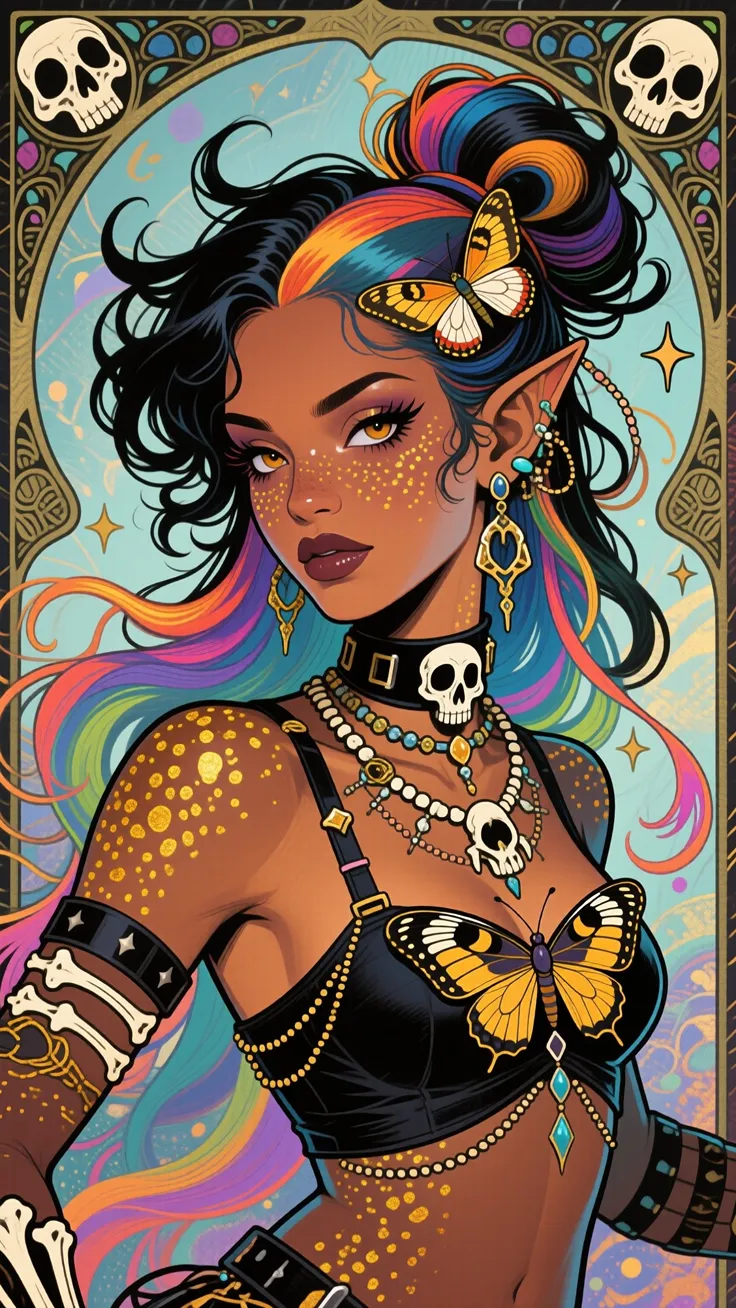 Butterflies and Bones Elf Girls