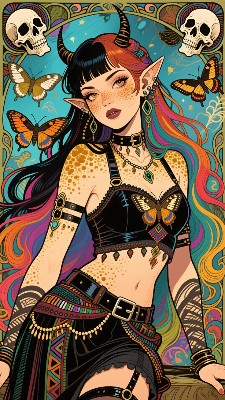 Butterflies and Bones Elf Girls