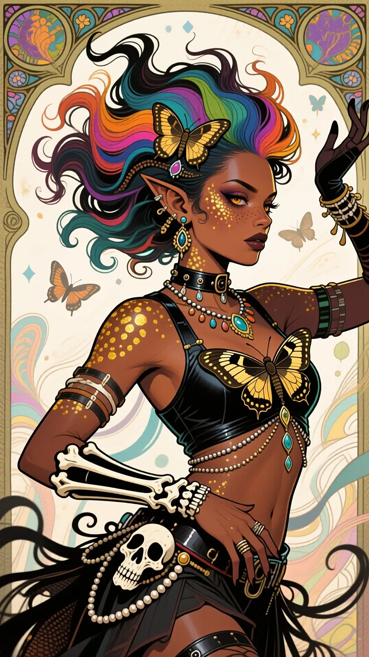 Butterflies and Bones Elf Girls