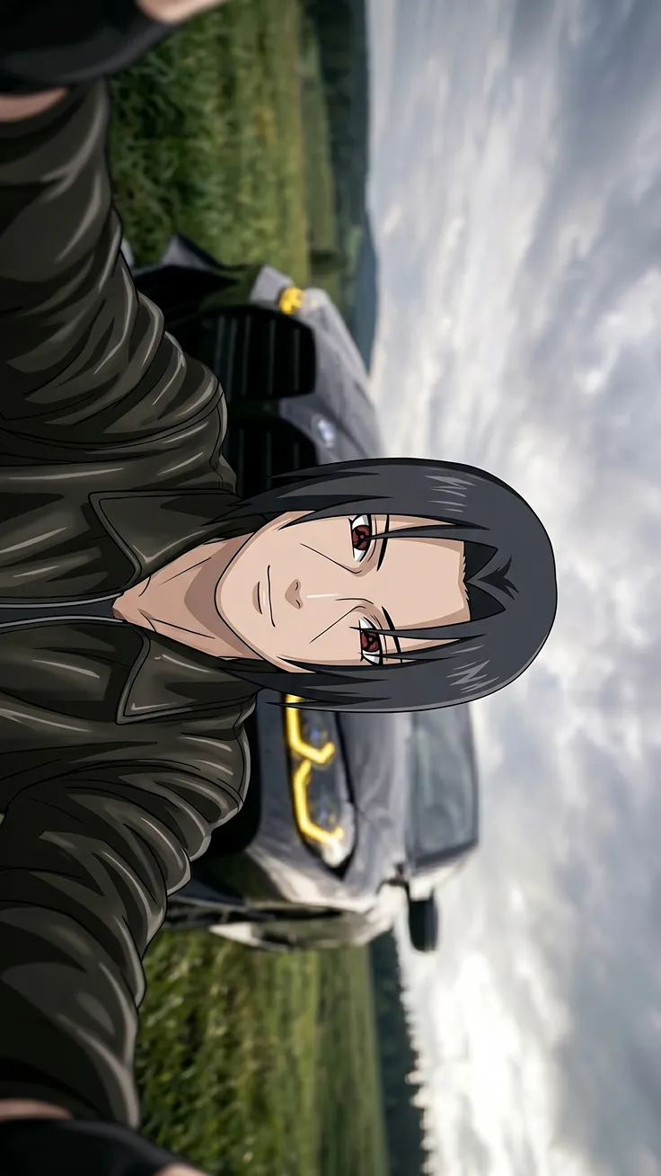 Itachi Uchiha x BMW M4 competition _kxish_ai