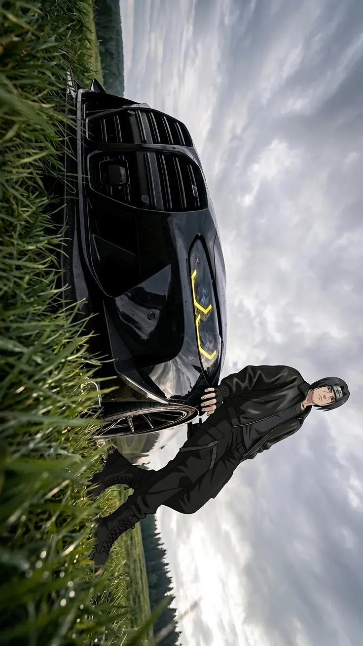Itachi Uchiha x BMW M4 competition _kxish_ai