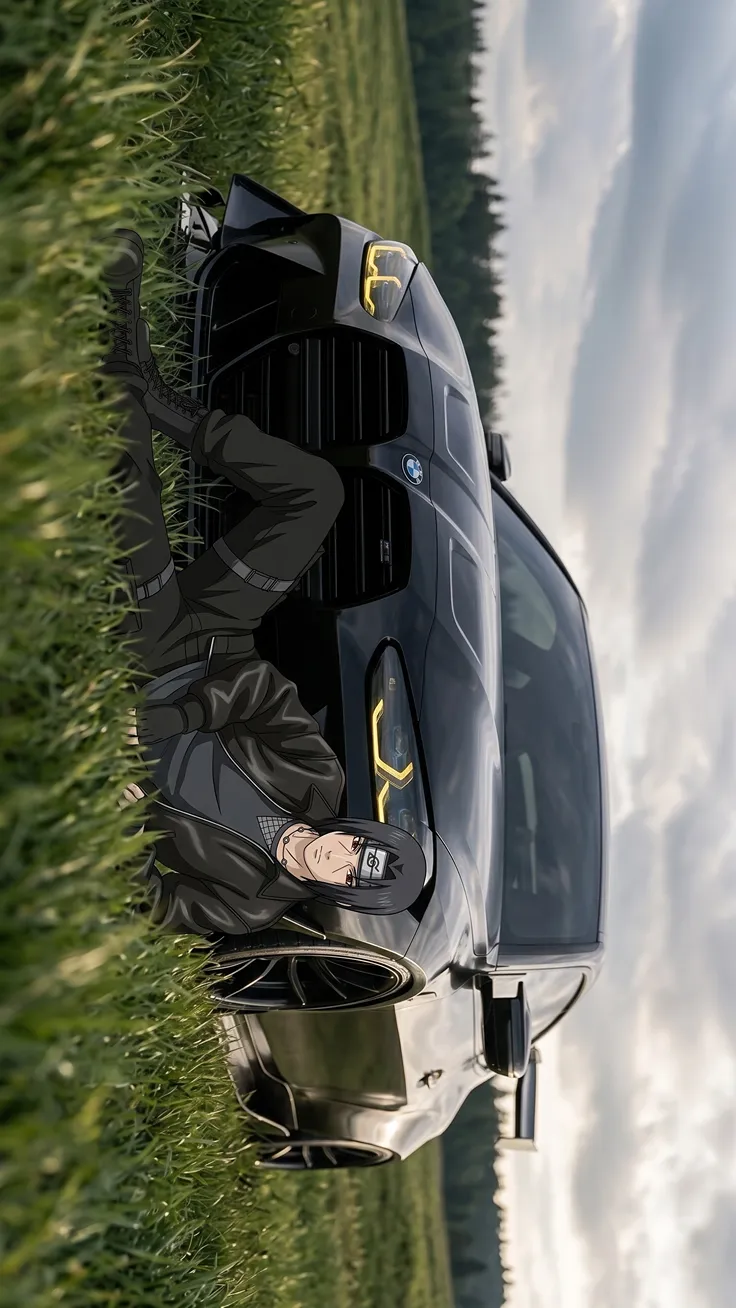 Itachi Uchiha x BMW M4 competition _kxish_ai
