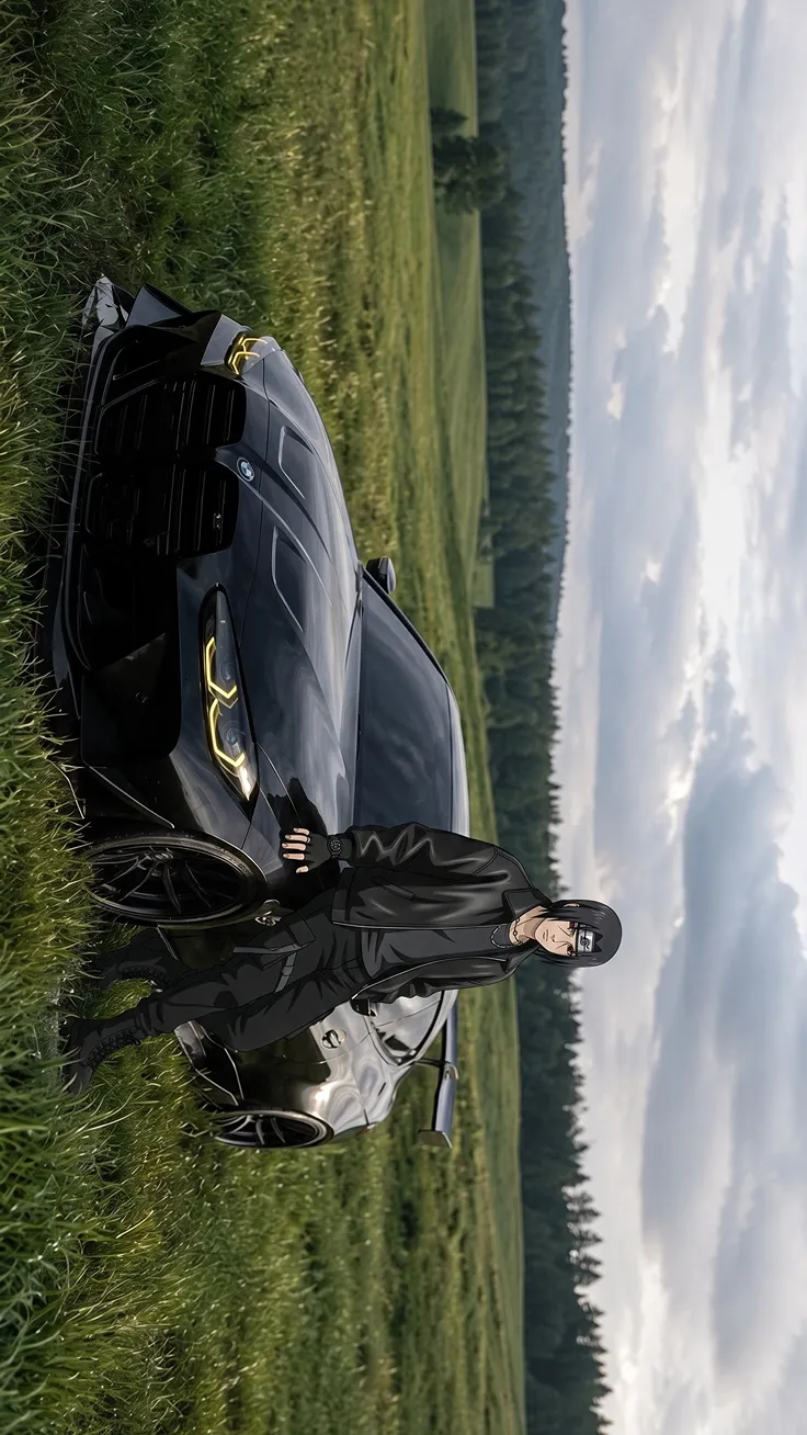 Itachi Uchiha x BMW M4 competition _kxish_ai
