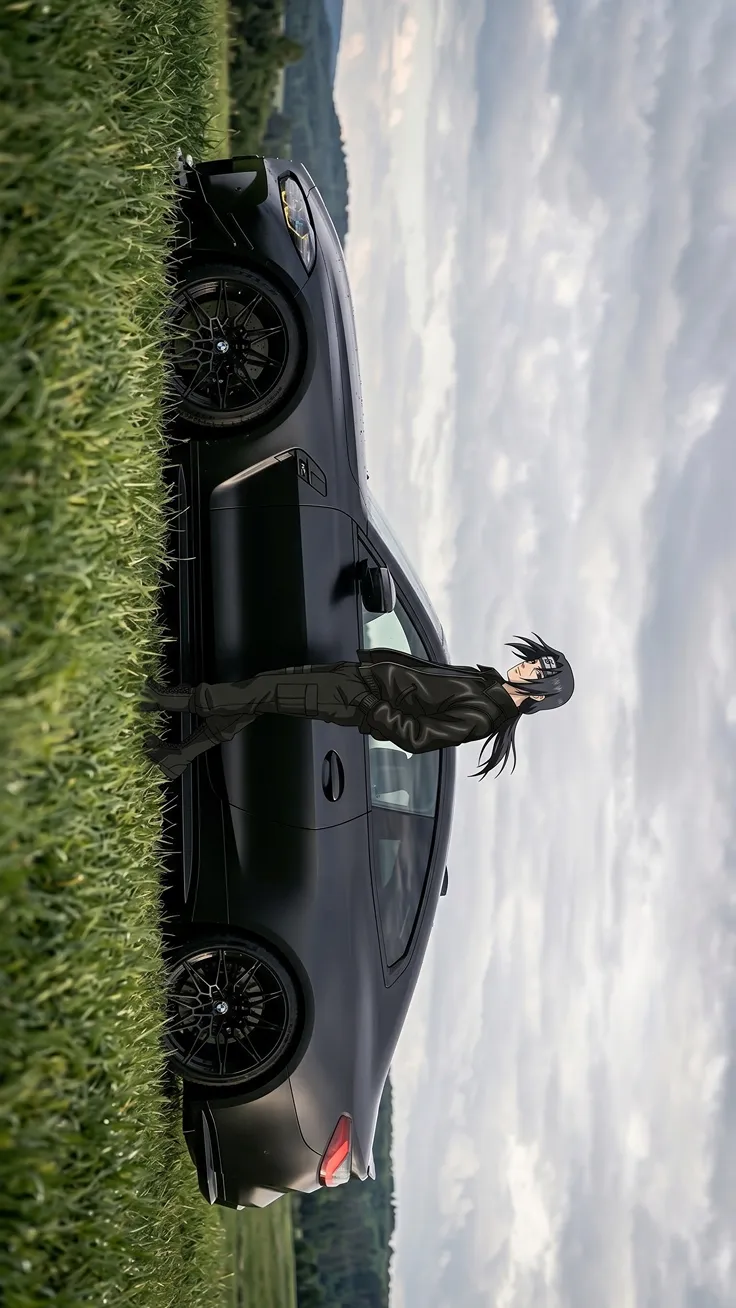 Itachi Uchiha x BMW M4 competition _kxish_ai