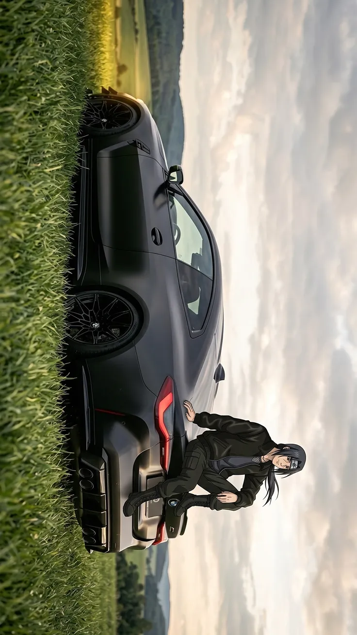 Itachi Uchiha x BMW M4 competition _kxish_ai