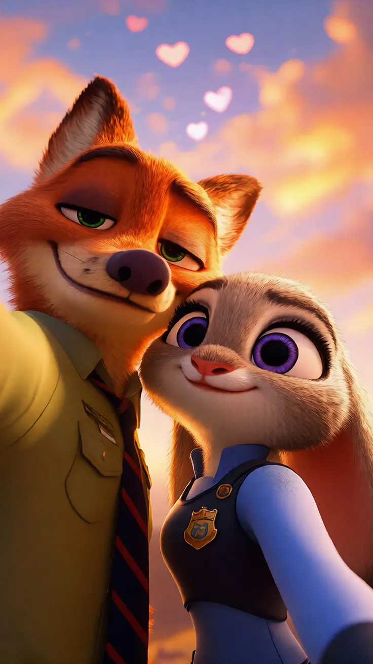 Zootopia Love Vibes ❤️🐰🦊✨