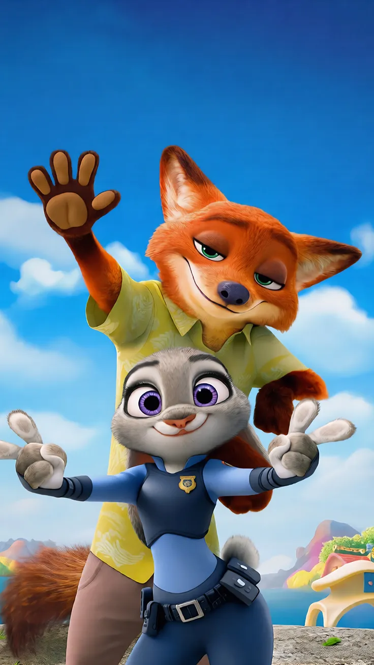 Zootopia Love Vibes ❤️🐰🦊✨