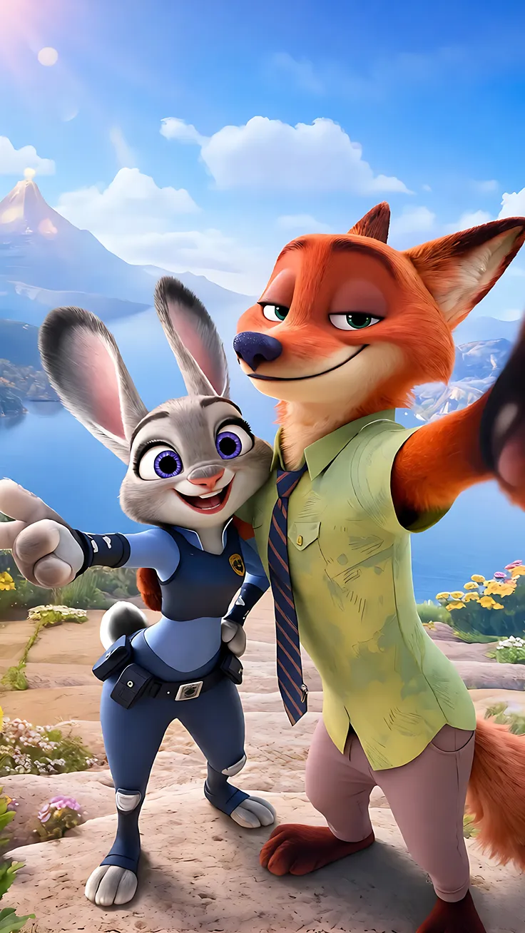 Zootopia Love Vibes ❤️🐰🦊✨