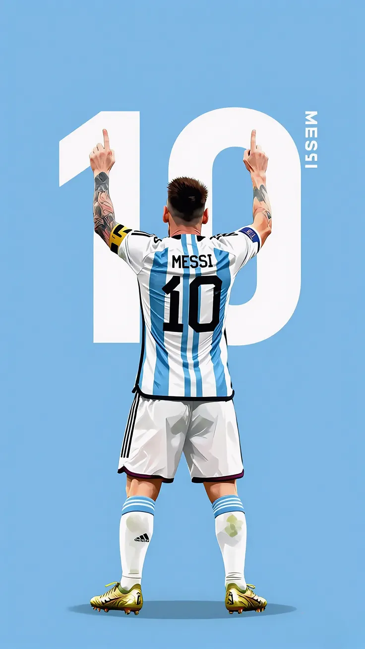 MESSI THE FACE OF FOOTBALL