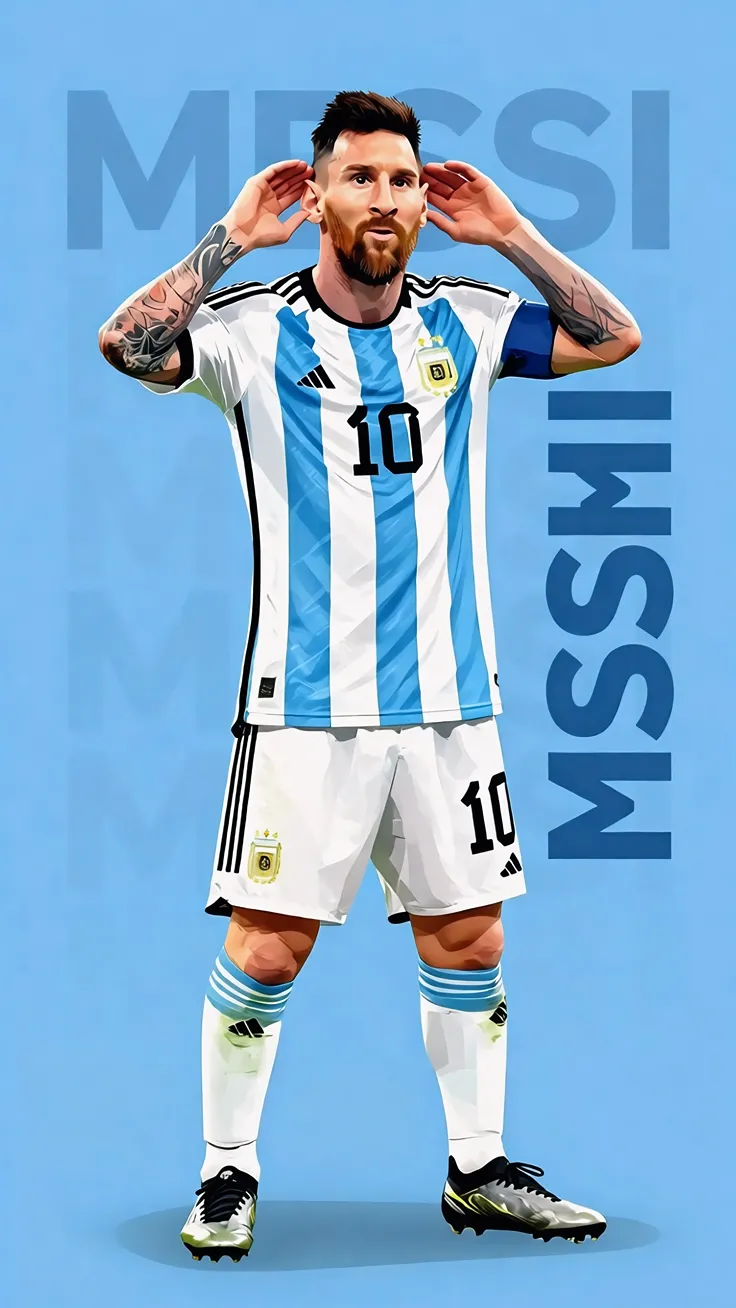 MESSI THE FACE OF FOOTBALL