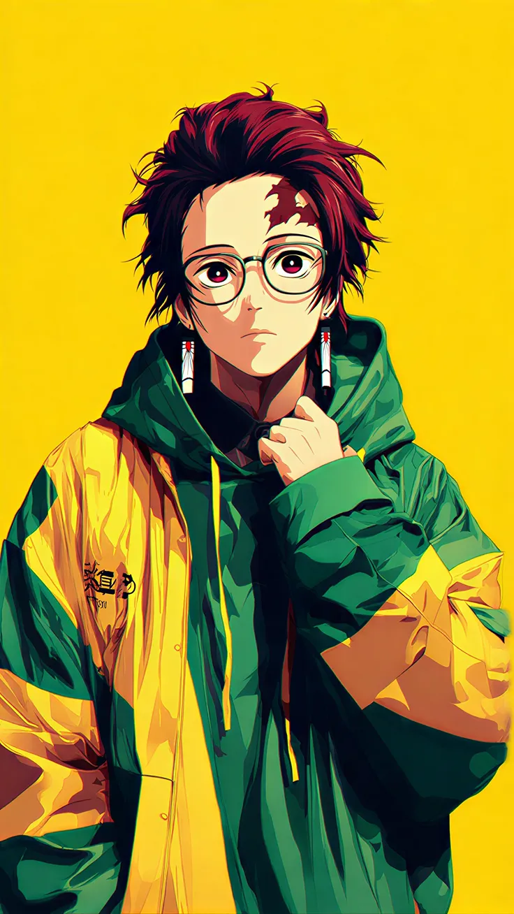 Tengen Uzui Anime Street Drip Demon Slayer Aesthetic 4K Wallpaper