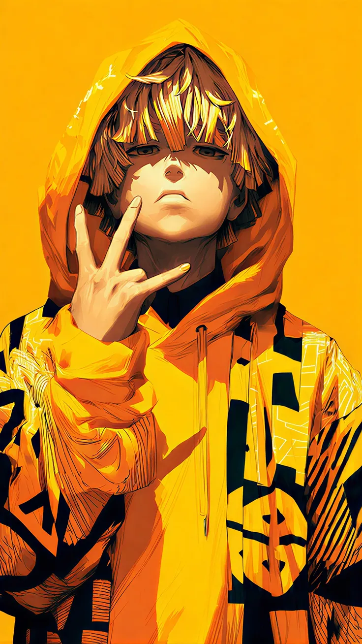 Tengen Uzui Anime Street Drip Demon Slayer Aesthetic 4K Wallpaper