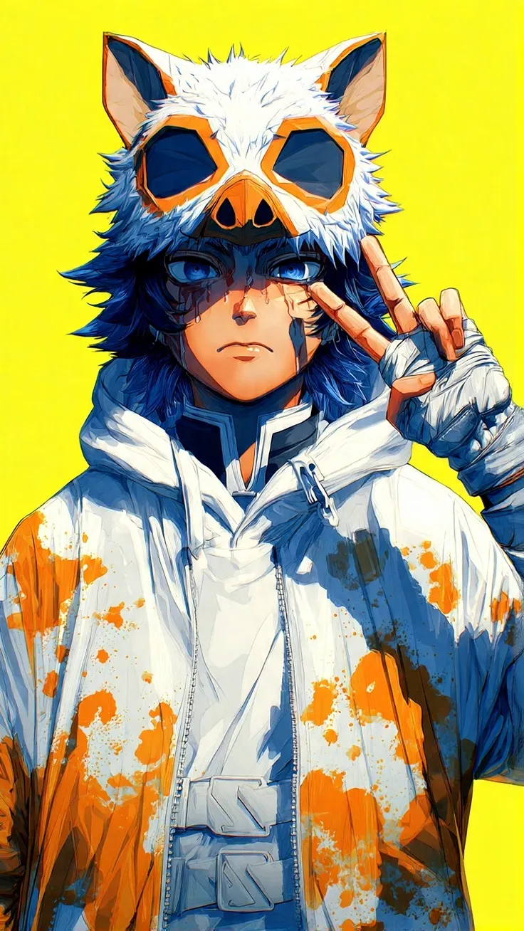 Tengen Uzui Anime Street Drip Demon Slayer Aesthetic 4K Wallpaper