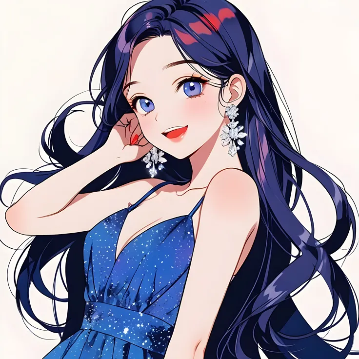 Cute anime girl-fancy anime girl