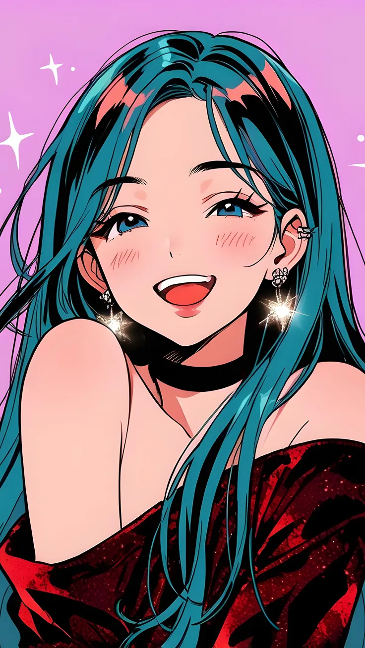 Pop star anime girl-pretty anime girl