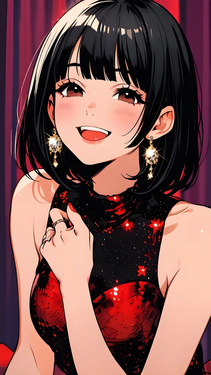 Sequin anime girl