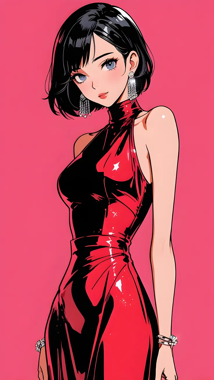 Party anime girl