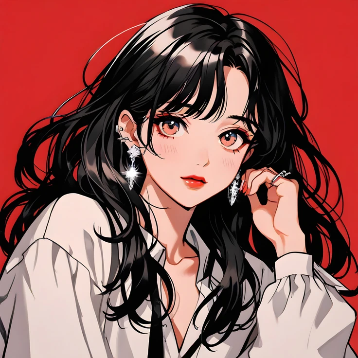 Gorgeous anime girl