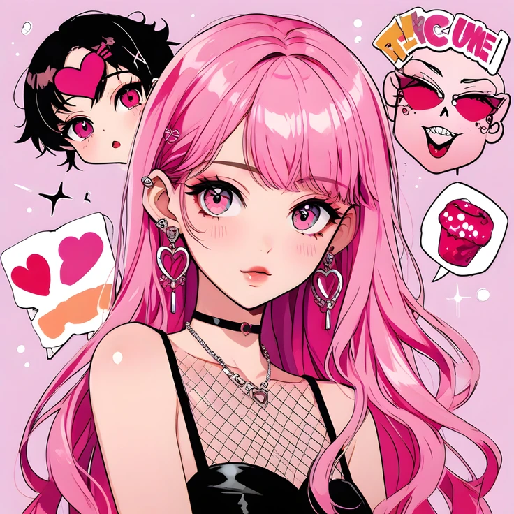 Anime pop girl