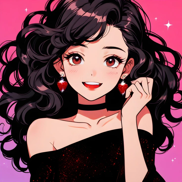 Fancy anime girl
