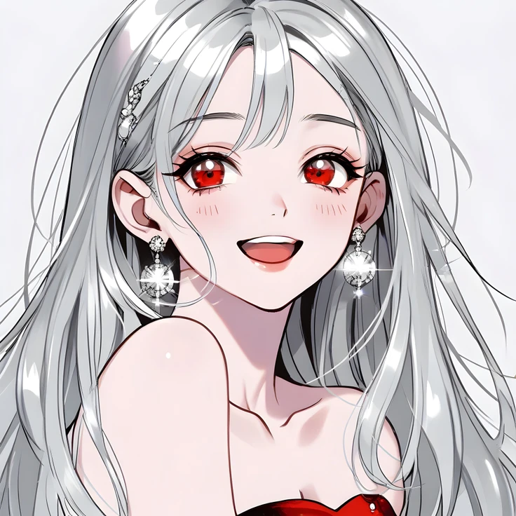 Snow anime girl
