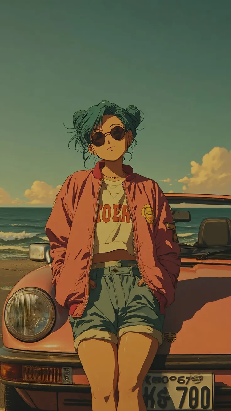 80s Retro Style Dragon Ball