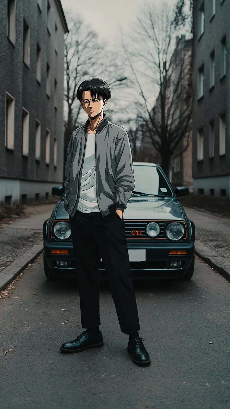 Anime legends pulling up in style