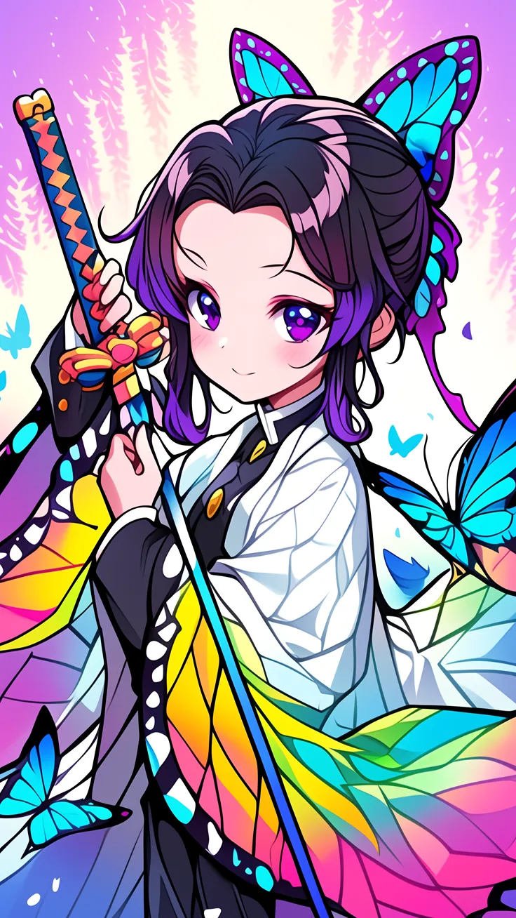 Demon slayer characters in chibi style part 1