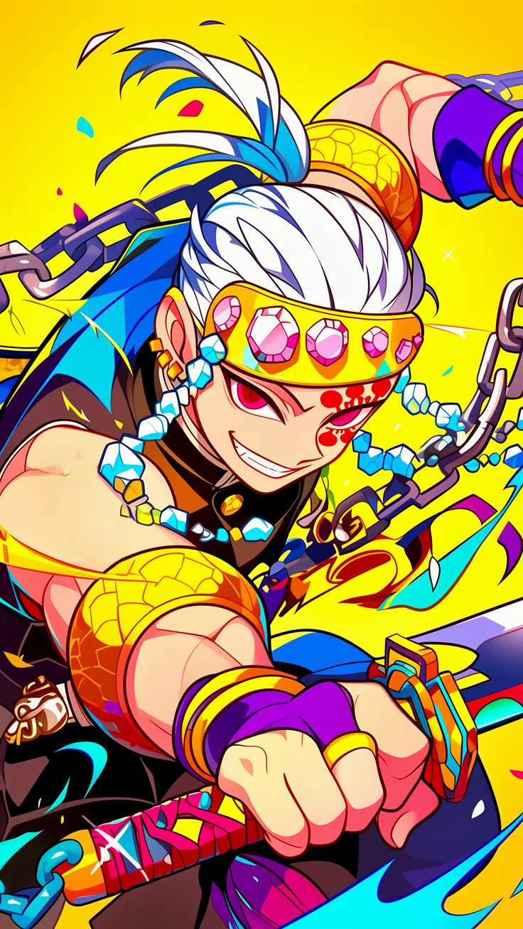 Demon slayer characters in chibi style part 1