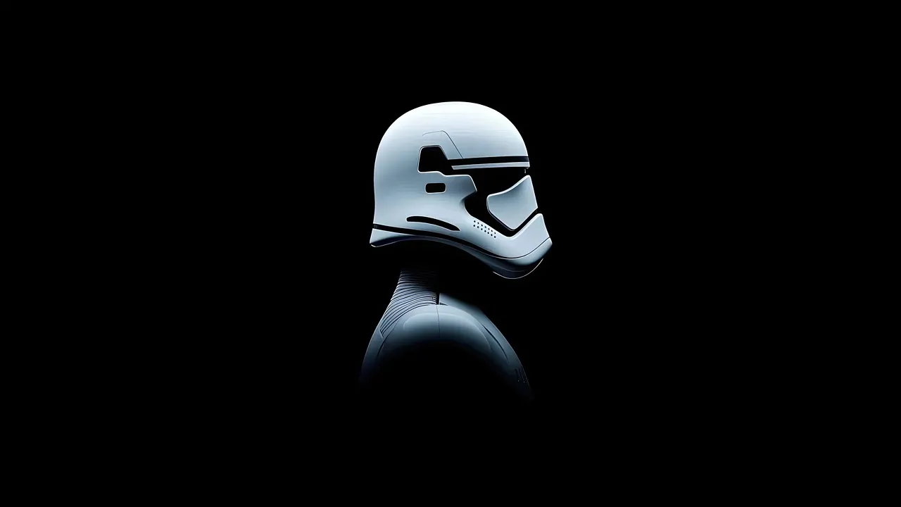 Star Wars Trooper AMOLED 4K Background