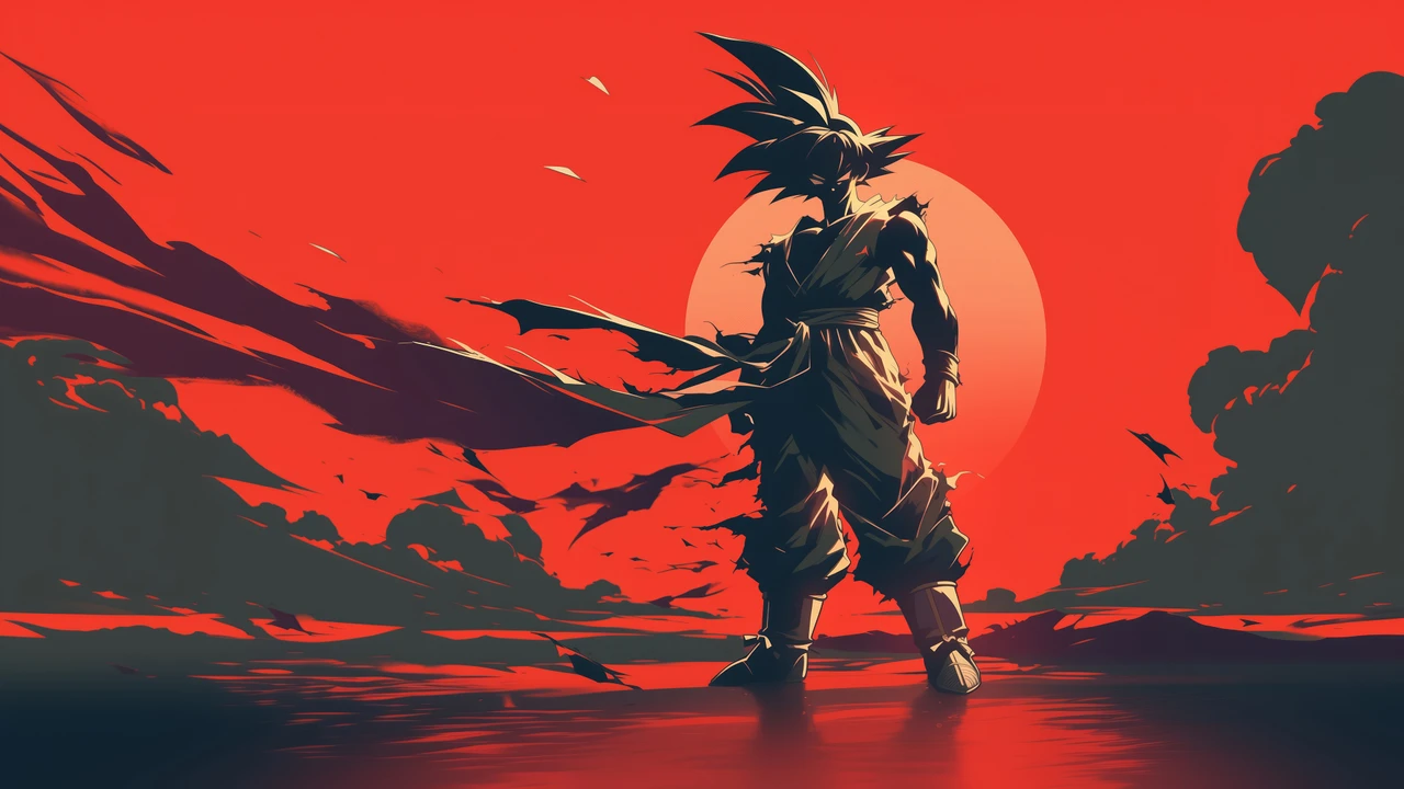Goku anime 8k wallpaper
