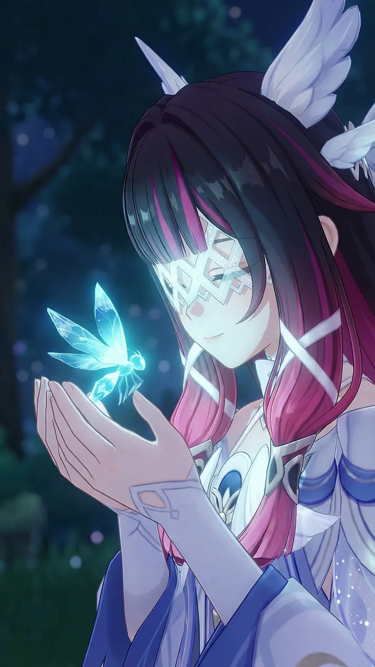 Columbina genshin impact wallpaper