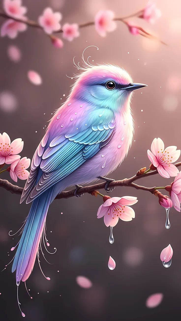 Blue Dewlight Hummingbird