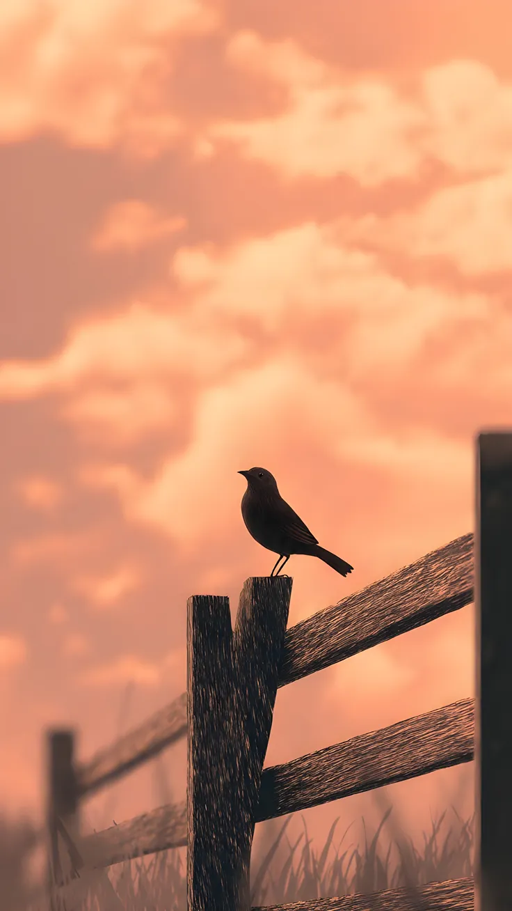 Sitting with the Colors of Dusk