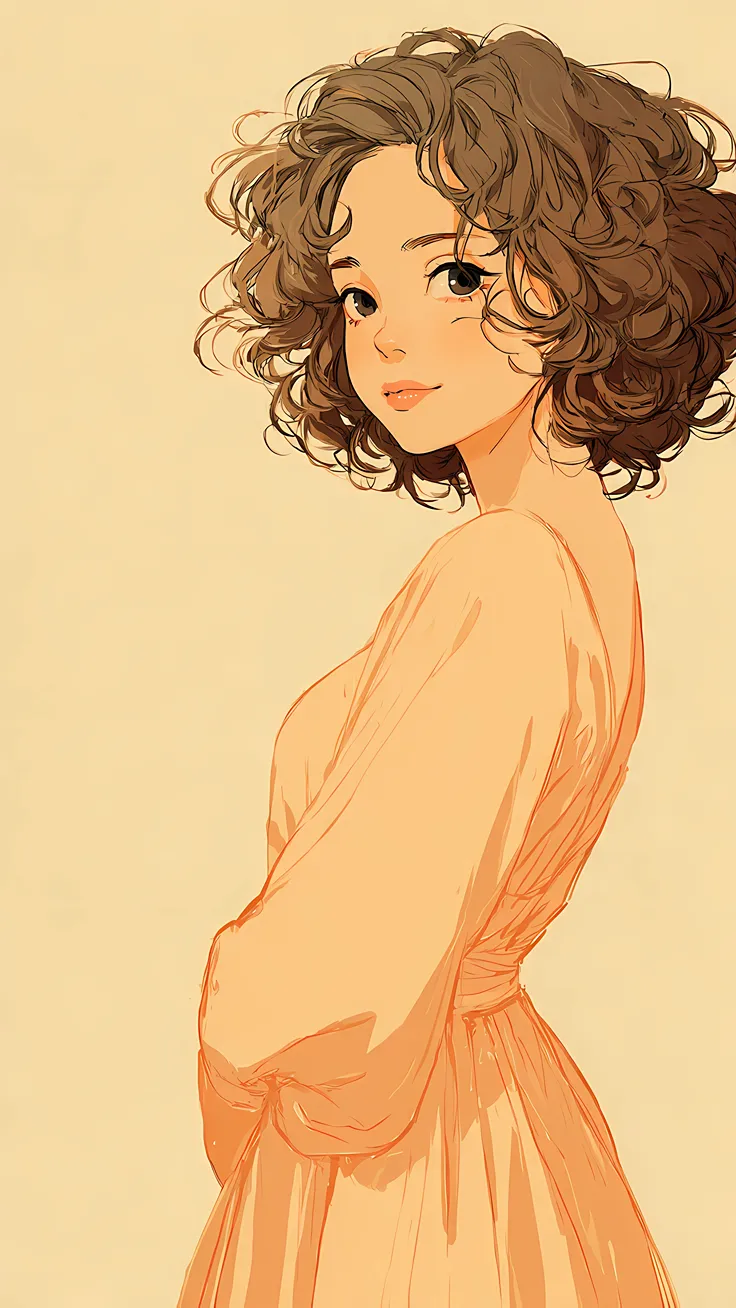 Silent smile peaceful soul