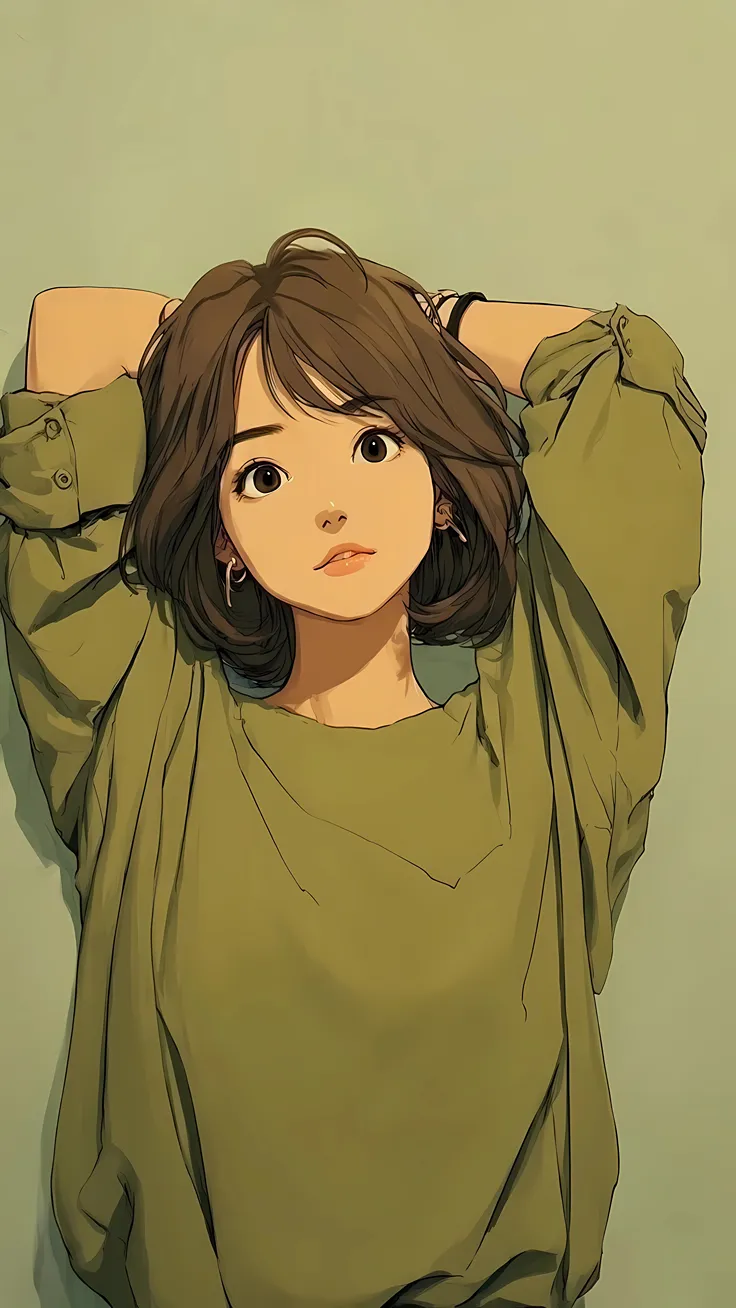 Silent smile peaceful soul