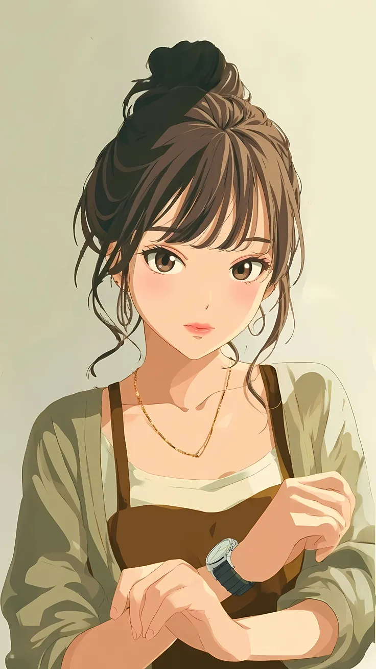 Silent smile peaceful soul