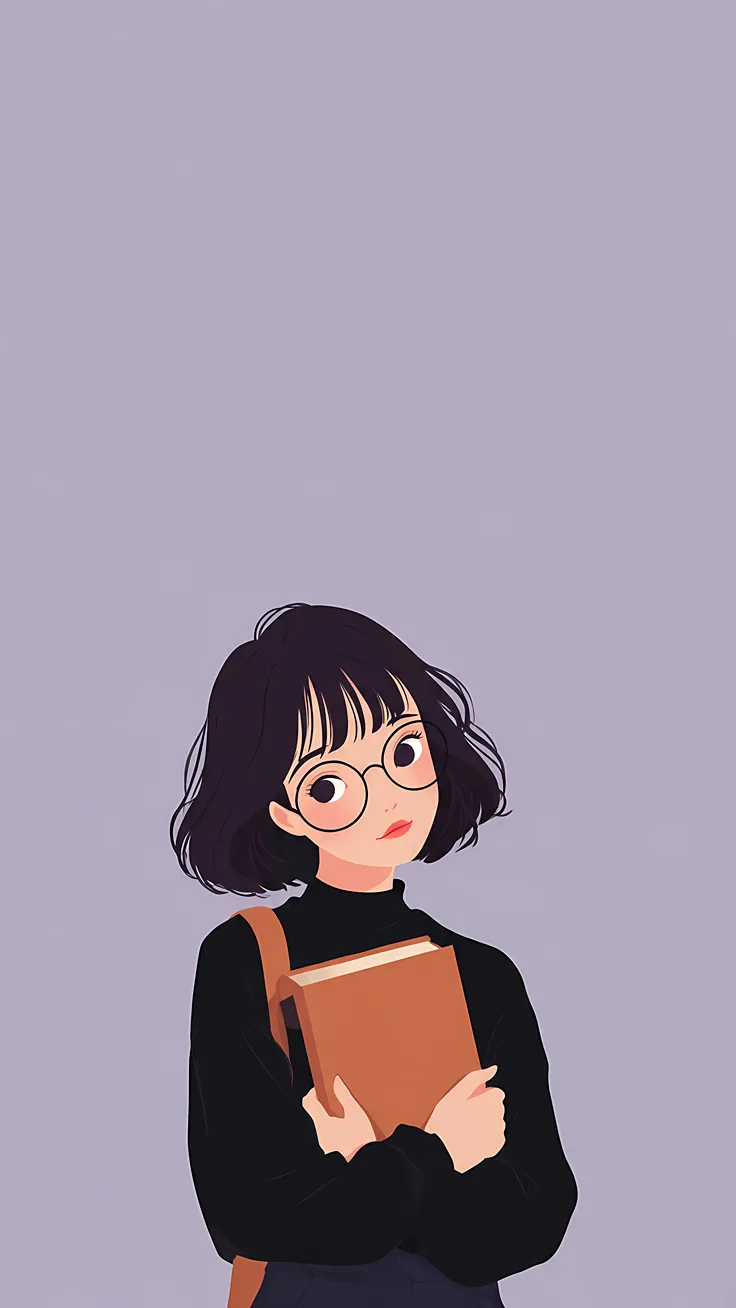 Lost in quiet pages and soft dreams 📖🌸 A peaceful moment where imagination begins