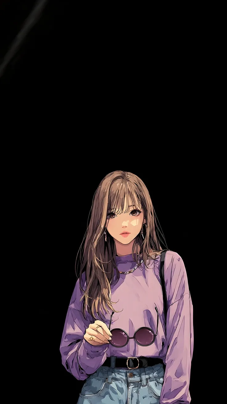 Soft Smile in Quiet Light